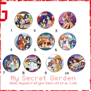 Kanon カノン Anime Pinback Button Badge Set 1a or 1b ( or Hair Ties / 4.4 cm Badge / Magnet / Keychain Set )